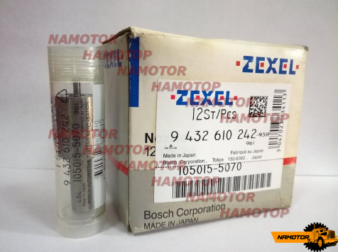 Распылитель NP-DLLA160S325N507, 105015-5070, 093400-1810, ME705430 8DC8, 8DC10 ZEXEL